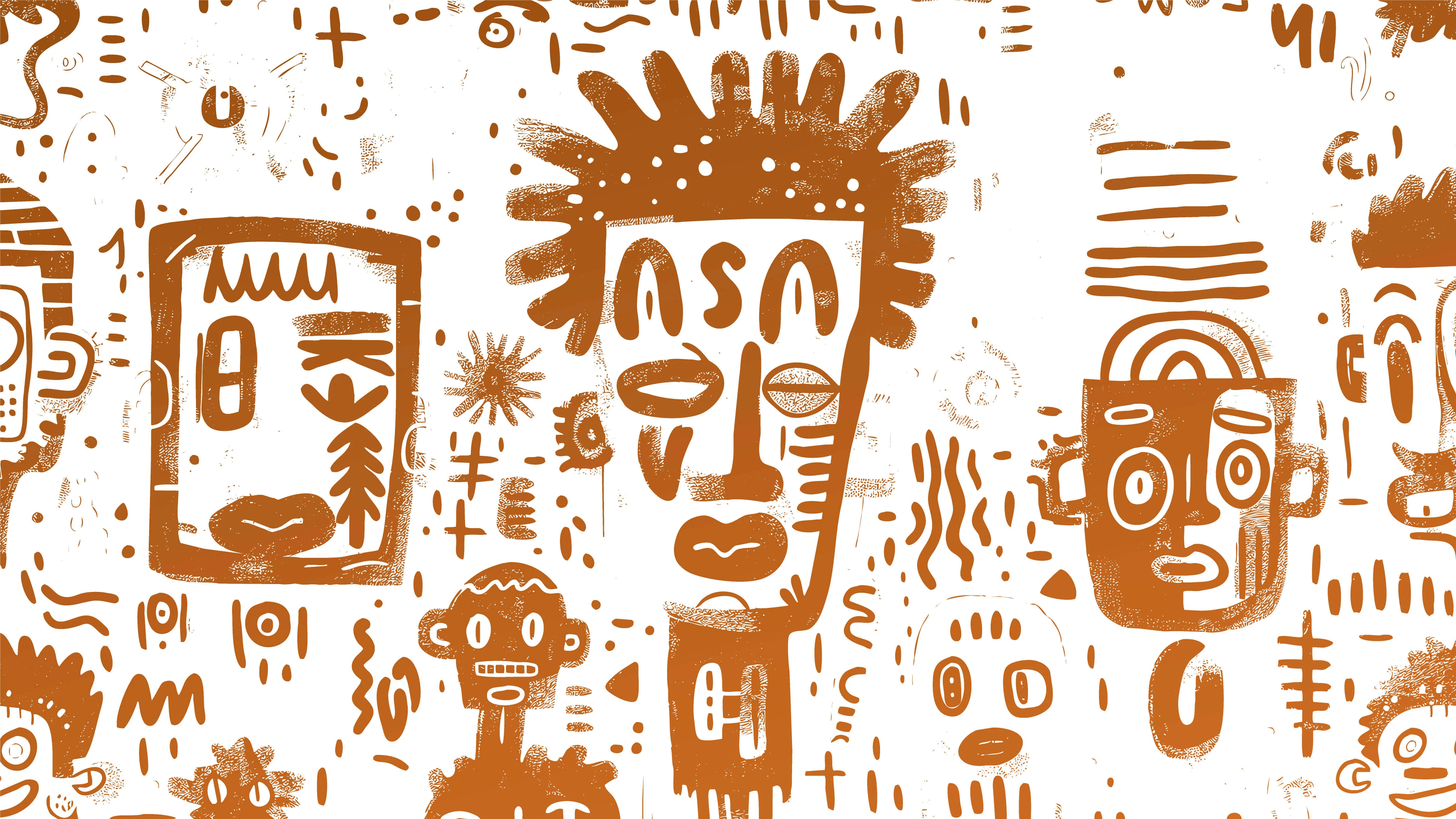 Illustration from a traditional Shona folktale in the app